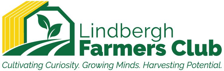 The logo of the Lindbergh Farmers Clubb The logo of the Lindbergh Farmers Clubb